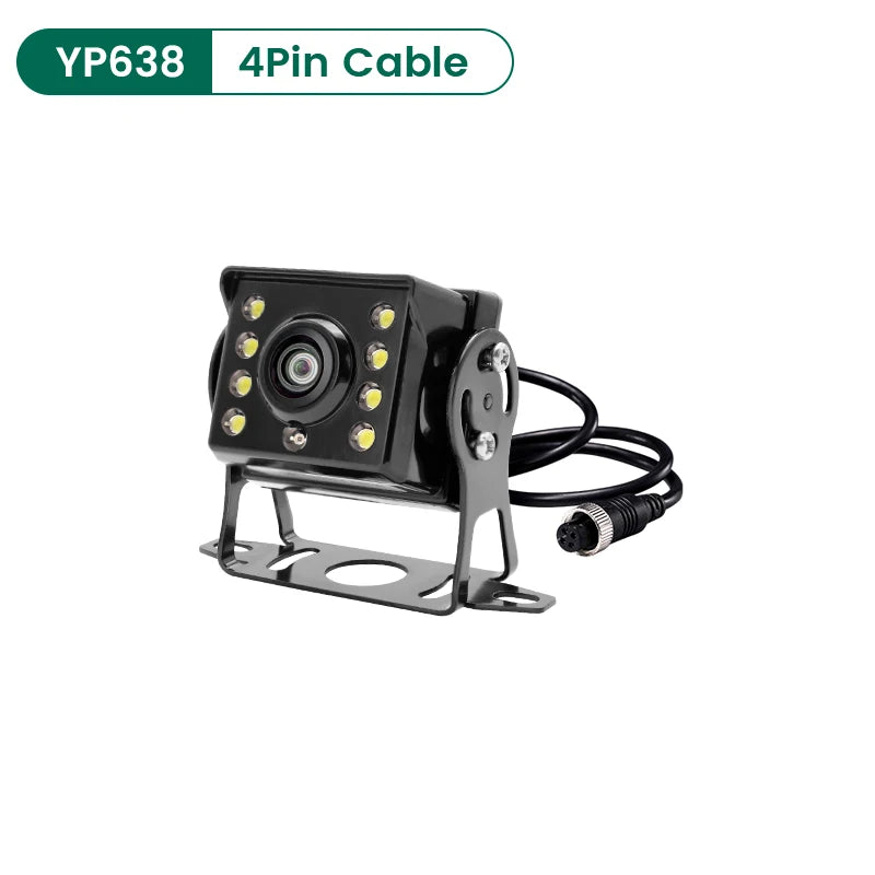 GreenYi 170° AHD 1920*1080P Fisheye Wide Angle Lens High Definition Starlight Night Vision Car Rear View Camera For Bus Truck