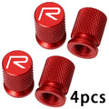 Car Wheel Tire Valve Caps Tyre Stem Covers For Volvo R-Design C30 C70 S60 S90 V60 V90 T5 T6 XC40 XC60 XC90 B5 B6 EM-90 Rdesign