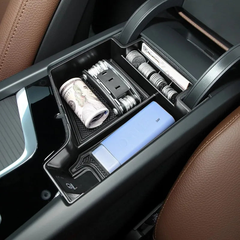 Center Console Organizer Tray Compatible with Volvo XC60 (2018-2024) / XC90 (2021-2024) / S90 S60 (2020-2024) V60 V90 Accessorie