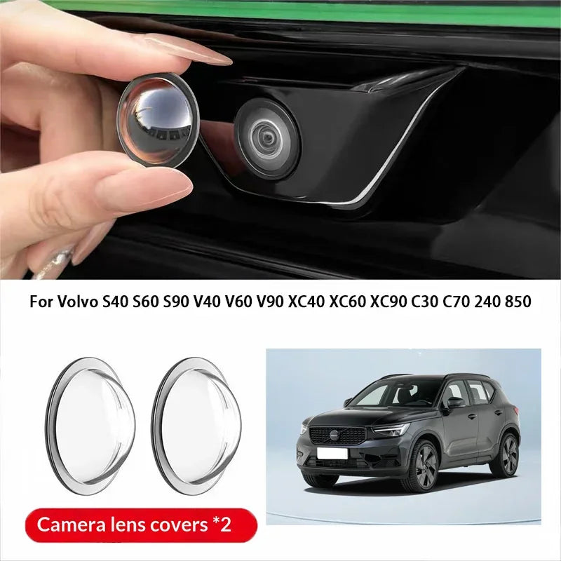 Car camera protective cover lens cover For Volvo S40 S60 S90 V40 V60 V90 XC40 XC60 XC90 C30 C70 240 850