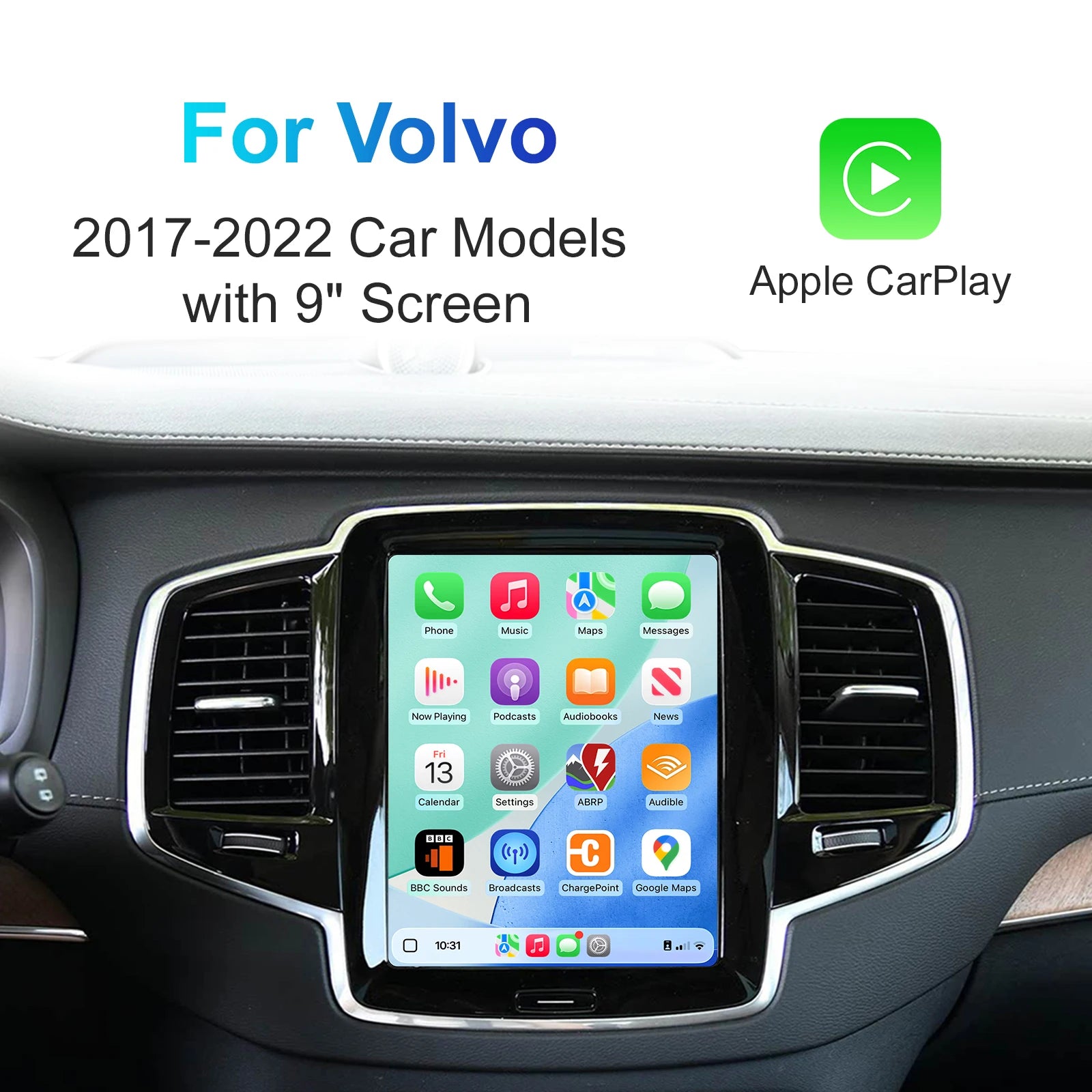 Wireless CarPlay Android Auto retrofit kit decoder box CarPlay Interface for Volvo V60 V90 S60 XC40 XC60 XC90 S60 S90 2017-2022