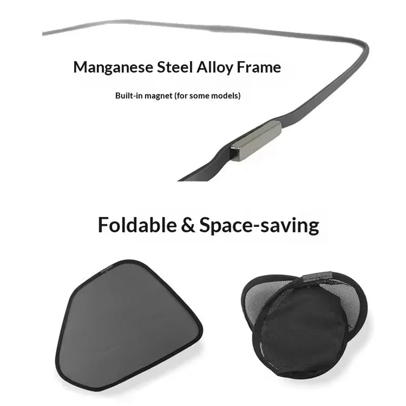 For Volvo V90 2017-2023 Magnetic Car Sunshade Shield Front Windshield Frame Curtain Rear Baby Side Window Sun Shade Visor