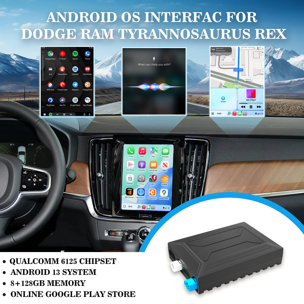 For Volvo 2017-2022 9 Inch Screen Wireless CarPlay Android Auto XC60 XC90 S90 V90 Full Screen CarPlay Module
