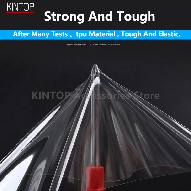 For VOLVO V90 16-26 Center Pillars Transparent TPU Protective Film Anti-scratch Repair Film Accessories Refit