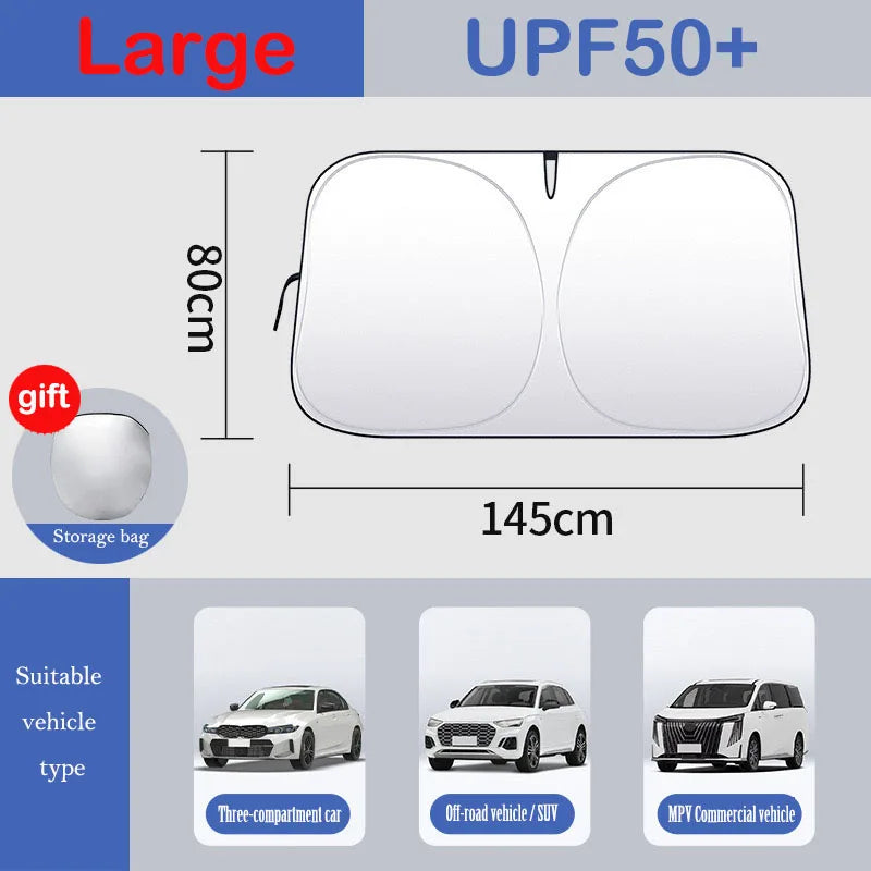 car laser sunshade windshield heat insulation sunshade Suitable for Volvo S60 S80 S90 V40 V60 V90 XC40 XC60 XC90
