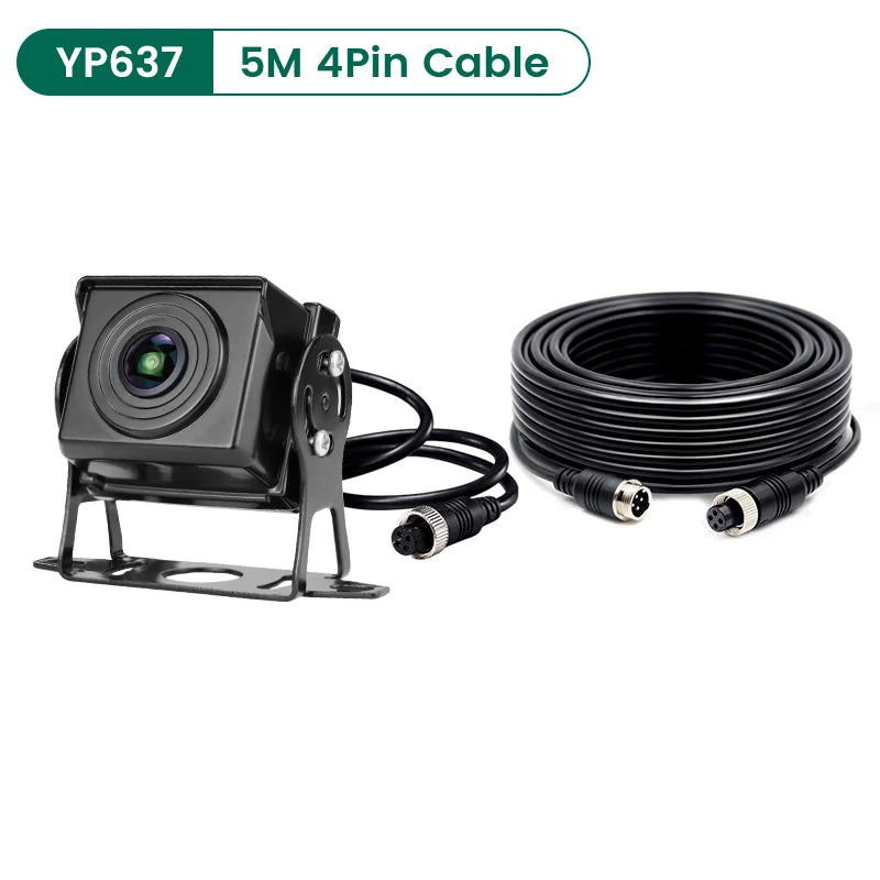 GreenYi 170° AHD 1920*1080P Fisheye Wide Angle Lens High Definition Starlight Night Vision Car Rear View Camera For Bus Truck