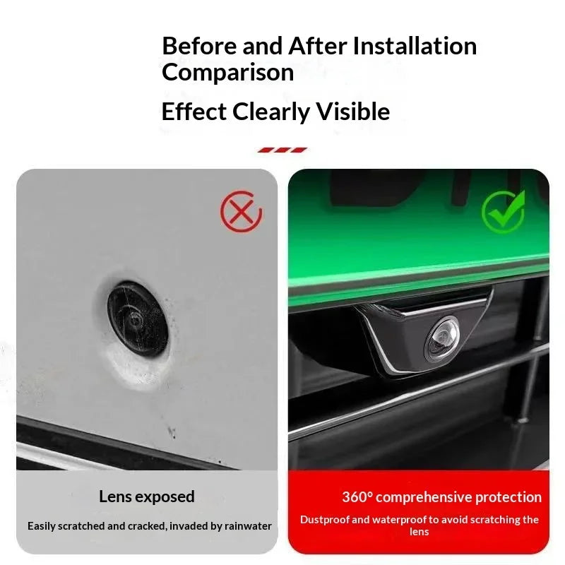 Car camera protective cover lens cover For Volvo S40 S60 S90 V40 V60 V90 XC40 XC60 XC90 C30 C70 240 850