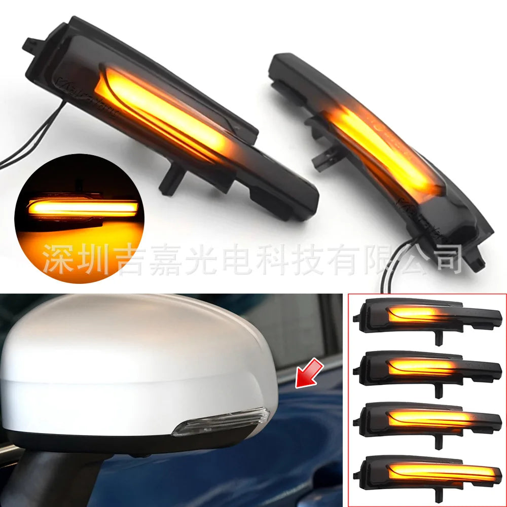 For Volvo Volvo XC60 XC90 V90 MK2 II S90 rearview mirror light running water turn signal.signal lamp assembly.car led light