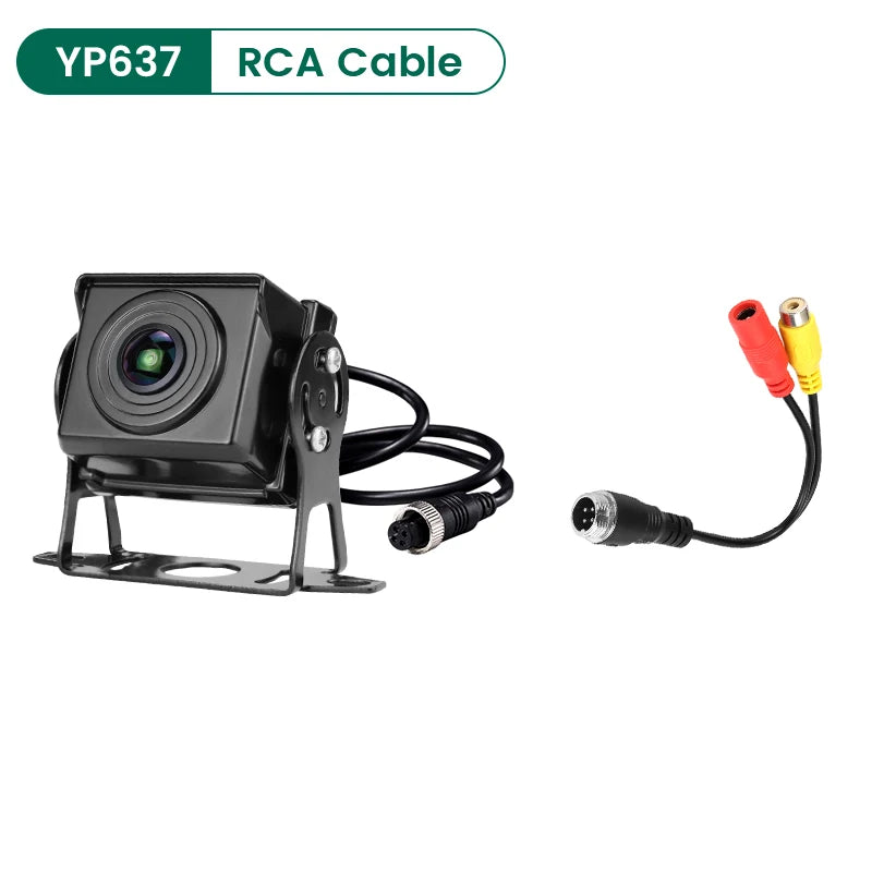 GreenYi 170° AHD 1920*1080P Fisheye Wide Angle Lens High Definition Starlight Night Vision Car Rear View Camera For Bus Truck