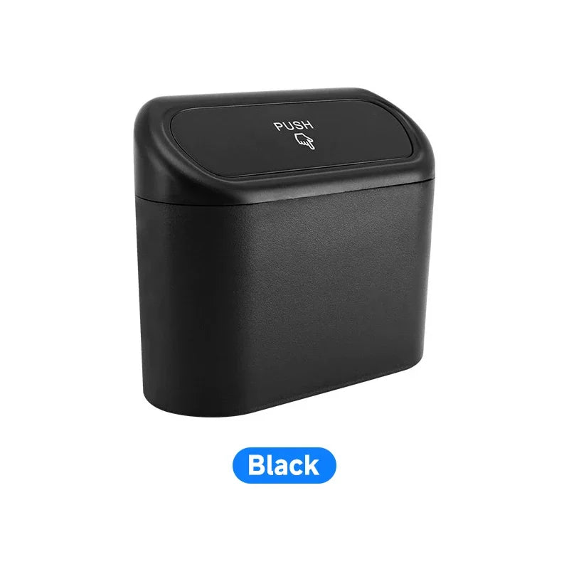 For Volvo XC60 XC90 XC40 S90 V90 V60 2015-2019 2020 2021 2022 2023 2024 2025 Car Small Trash Can With Lid Leak-proof Accessories